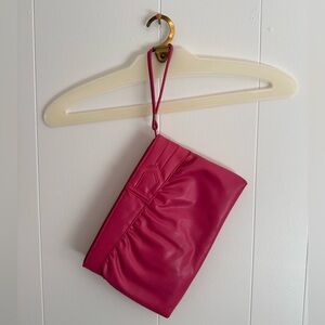 Vintage Pink Clutch Bag